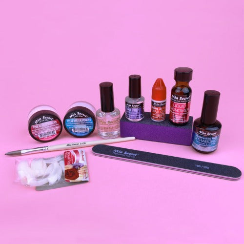 Mia Secret Acrylic Powder Kit - Clear & Pink