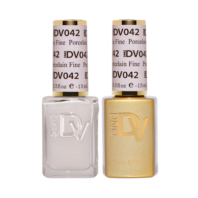 DND Gel & Polish Diva Duo - 042 Porcelain Fine