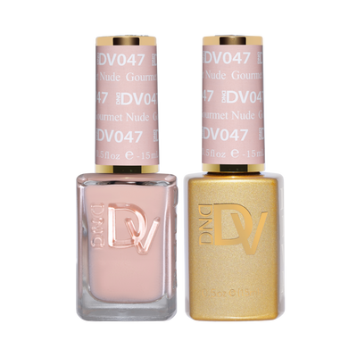 DND Gel & Polish Diva Duo - 047 Gourmet Nude
