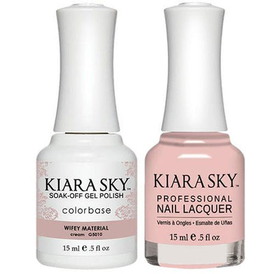 5010 Wifey Material Gel & Polish Duo All-in-One by Kiara Sky