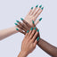 Swatch of 113 Dude Acrylic Powder By Valentino Beauty