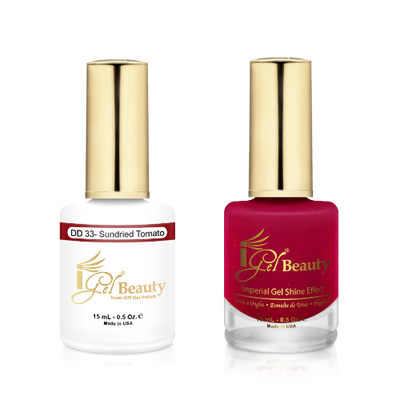 iGel Gel & Polish Duo, DD033 - Sundried Tomato