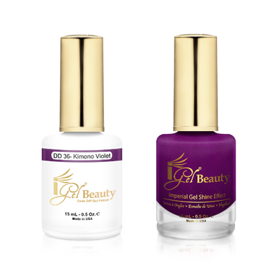 iGel Gel & Polish Duo, DD036 - Kimono Violet