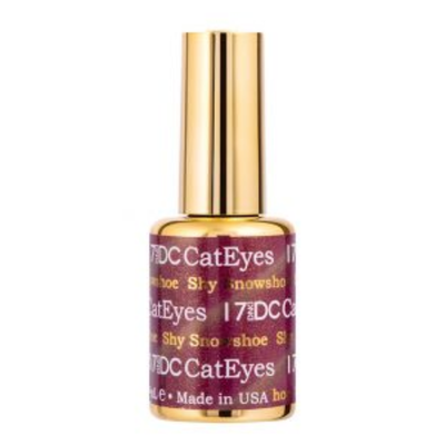DND DC Cat Eye Gel 17 - Shy Snowshoe